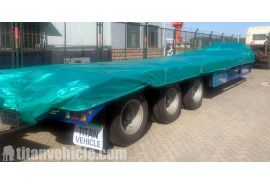 3 Axle 80T Low Bed Trailer will be sent to Fiji on Nov 5th