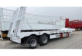 2 Axle 40 Ton Drop Deck Trailer will be sent to Uganda