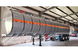 45000 Liters Stainless Steel Tanker Trailer is ready to ship to Saudi Arabia