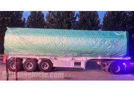 40000 Liters Aluminum Tanker Trailer will export to Costa Rica Puerto Caldera