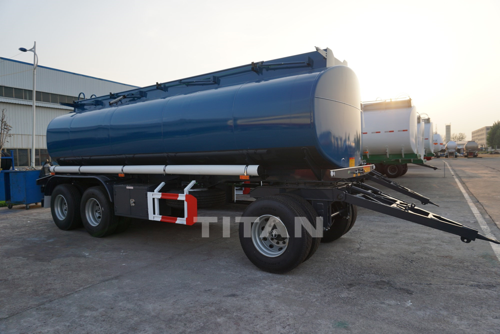 fuel drawbar trailer 