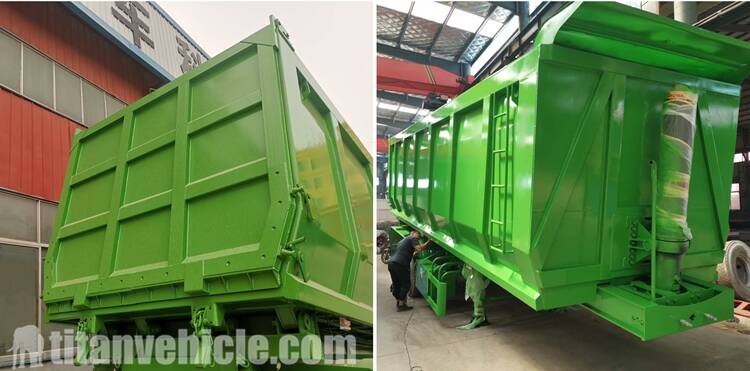 3 Axle Tipper Semi Truck Trailer Price