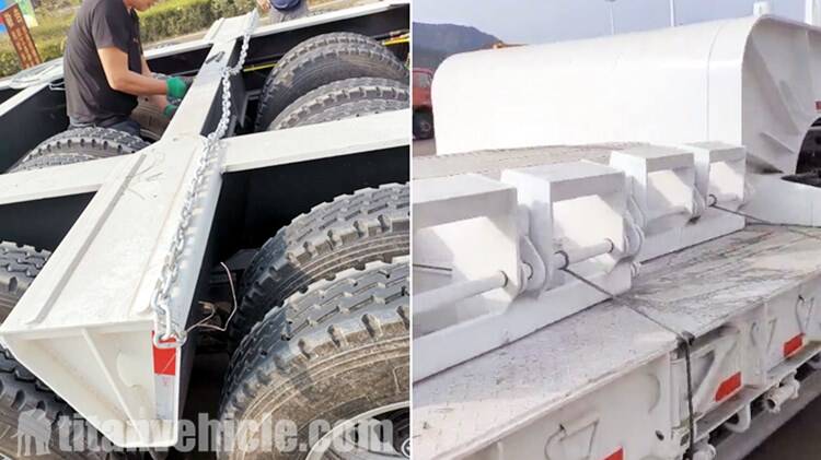 Package of low loader trailer For Sale In Burkina Faso