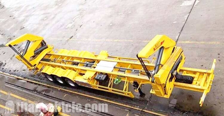 20/40Ft side loader truck