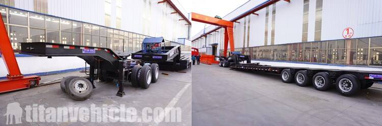 Details of Lowboy semi Trailer Price Manufacturer