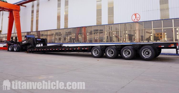 120 Ton Removable Gooseneck Trailer for Sale Manufacturer