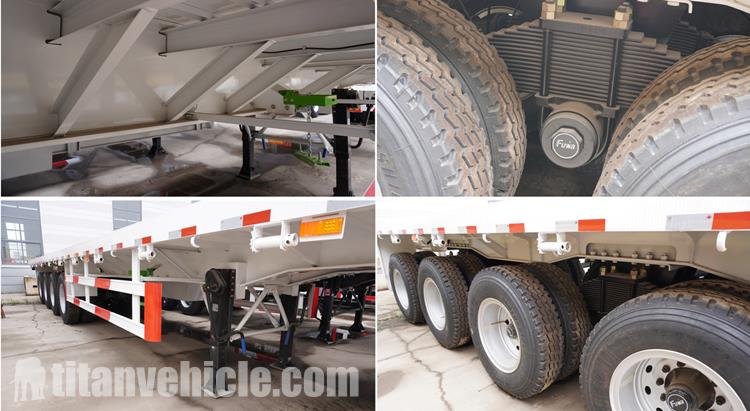 Flatbed Semi Trailer for Sale Manufacturer