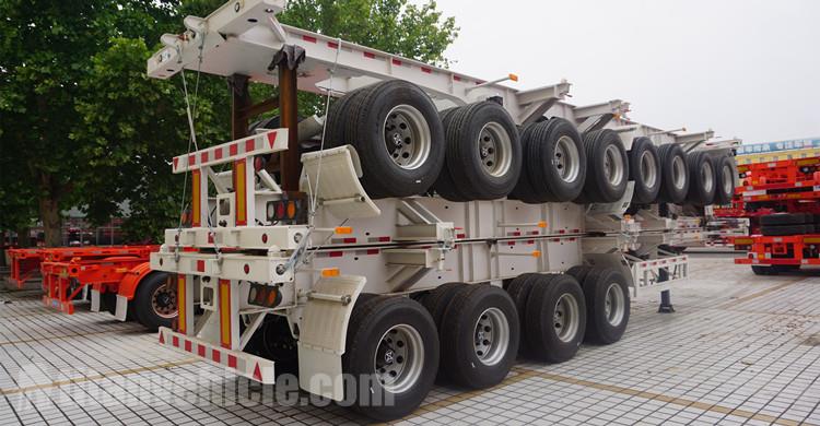 Skeleton Semi Trailer Manufacturer for Sale