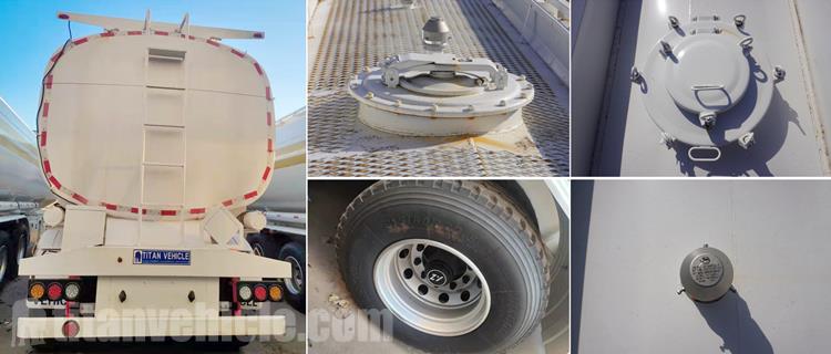 Details of 3 Axle Palm Oil Tanker Trailer