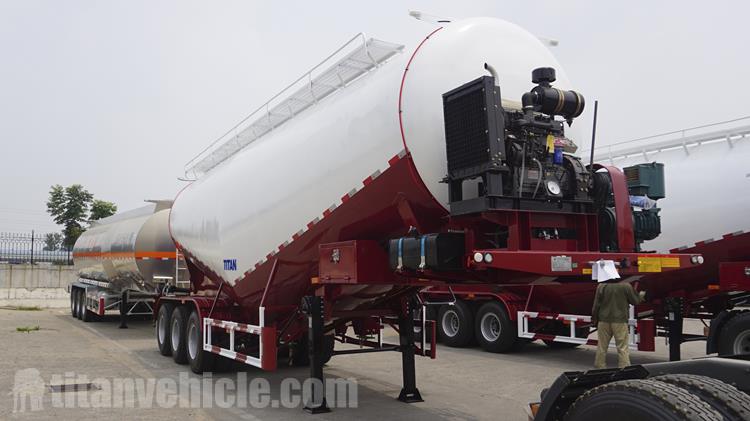 Details of 50CBM Cement Bulk Carrier Tanker Trailer