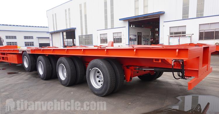 50M Extendable Wind Blade Trailer for Sale In Chile