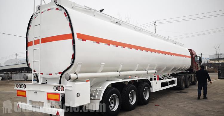 Tri Axle 45000 Liters Fuel Tanker Trailer for Sale In Nigeria