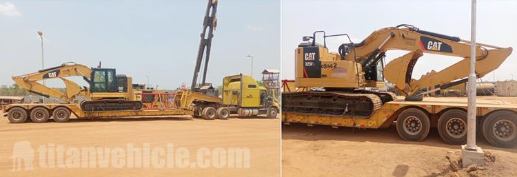 100 Ton Hydraulic Detachable Gooseneck Lowboy Trailer for Sale In Nigeria