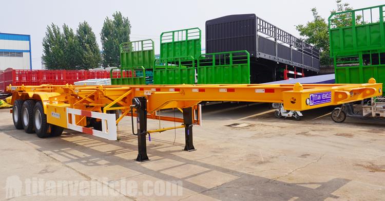 3 Axle 40ft Skeleton Chassis Trailer for Sale In Kenya Nairobi