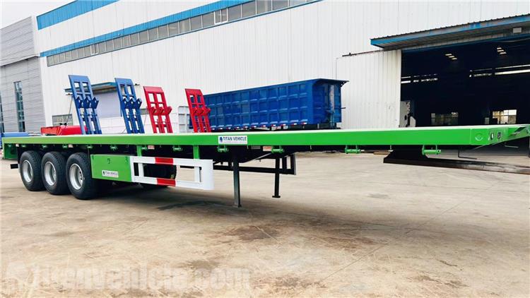 40 ft Tri Axle Flatbed Trailer for Sale In Nigeria Abuja