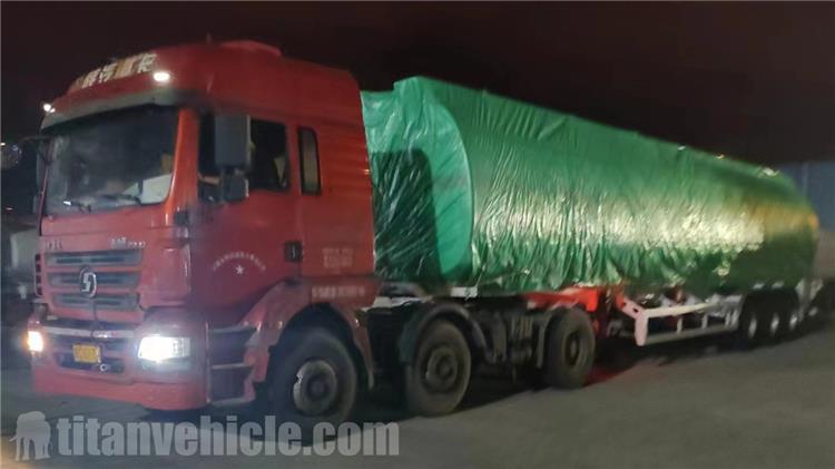 45000 Liters Palm Oil Tanker Trailer for Sale in Papua New Guinea