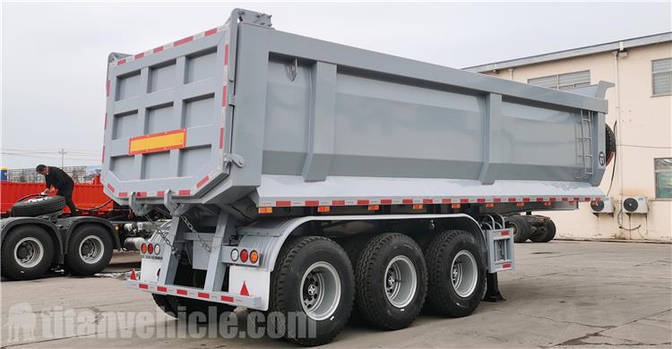 35 Cubic Heavy Duty Dump Trailer for Sale In Ghana