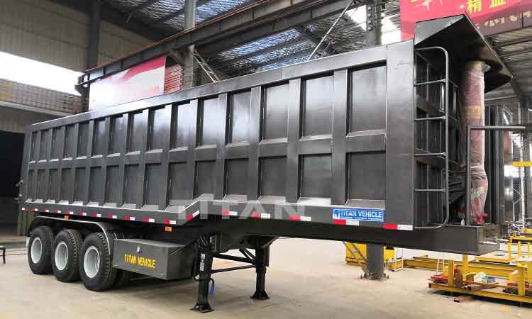 semi tipper trailer