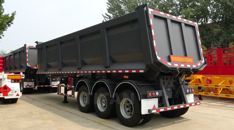 3 Axle Semi Tipper Trailer