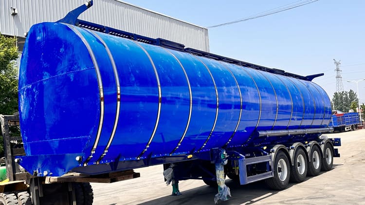 4 Axle Semi Tanker Trailer for Sale